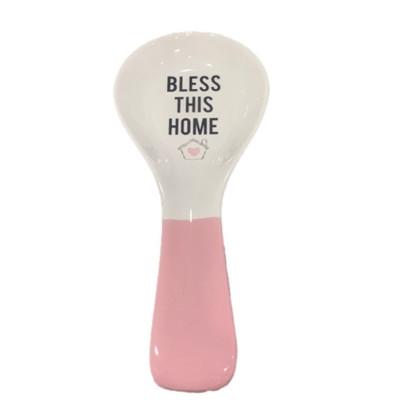 Other - Pink and white Spoon rest